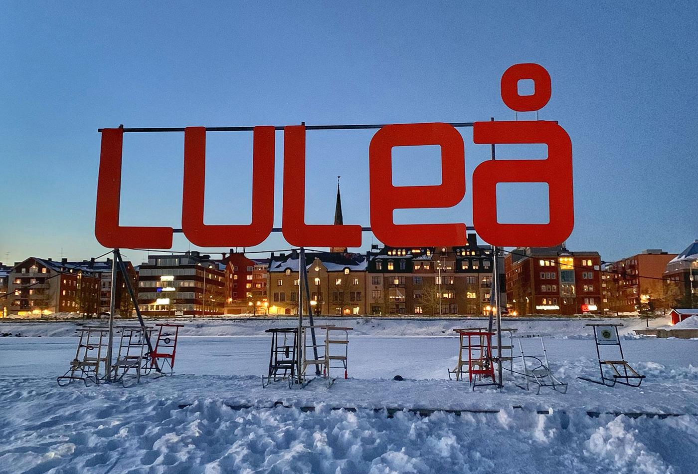 Skylten har gjort sin sista säsong som platsmarkering.