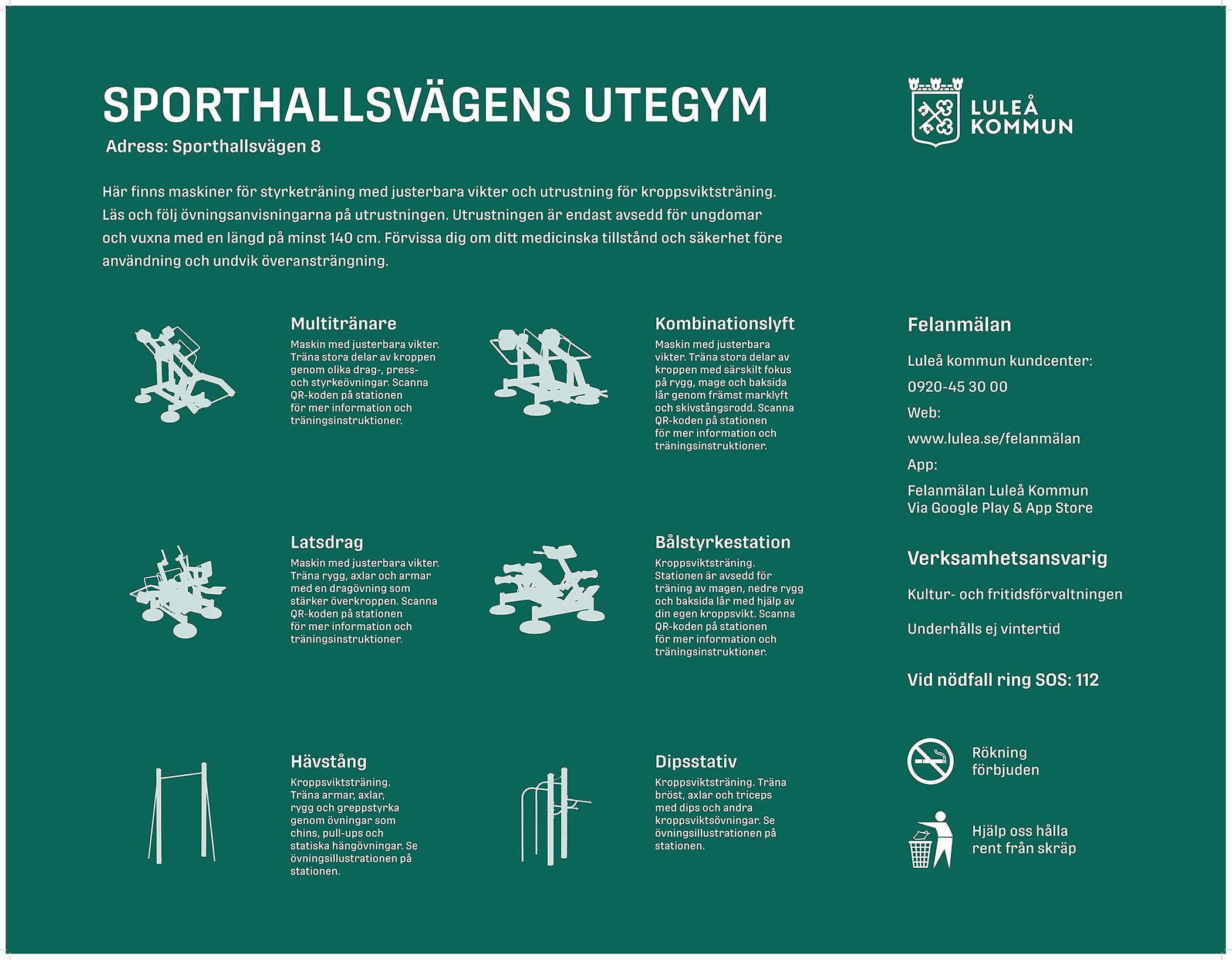 Instruktioner redskap Antnäs